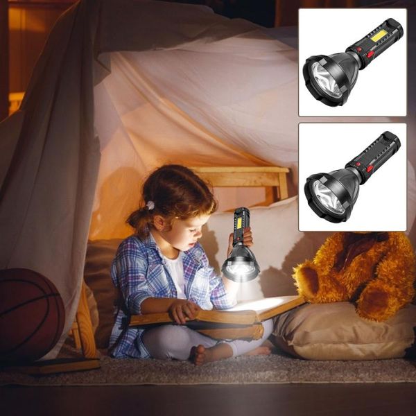 flashlights torches portable camping rechargeable high lumen searchlight 4 modes hiking night fishing
flashlights torches portable camping rechargeable high lumen searchlight 4 modes hiking night fishing