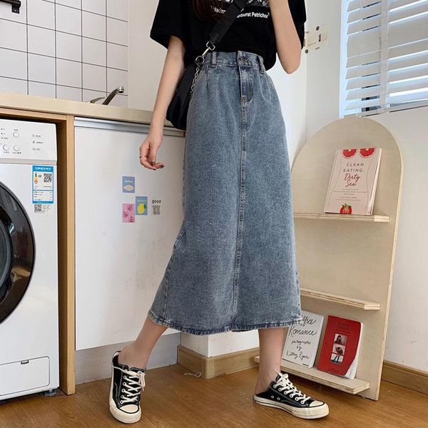 skirts high waist split denim skirt women 2021 fashion slim temperament mid-length package hip long, Black
skirts high waist split denim skirt women 2021 fashion slim temperament mid-length package hip long, Black