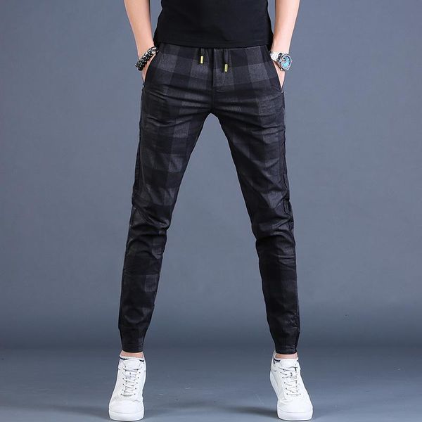 men's pants plaid fashion men casual drawstring joggers streetwear sport tro xu5k, Black
men's pants plaid fashion men casual drawstring joggers streetwear sport tro xu5k, Black