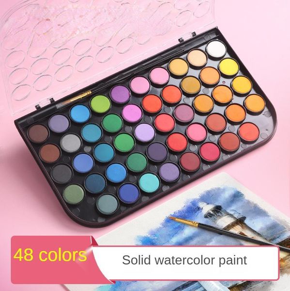 gift sets 2021 48-color solid watercolor gouache paint set beginner powder plastic box water color art supplies for artist
gift sets 2021 48-color solid watercolor gouache paint set beginner powder plastic box water color art supplies for artist