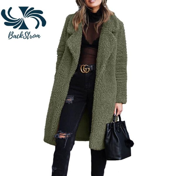 women's wool & blends backstrom women european american lapel lamb velvet jacket female winter warm plush coats white all-match outwear, Black
women's wool & blends backstrom women european american lapel lamb velvet jacket female winter warm plush coats white all-match outwear, Black