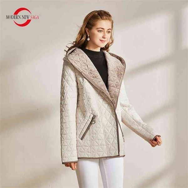modern saga autumn women jacket warm cotton padded hooded zipper parkas female coats spring casual plus size 210922, Black
modern saga autumn women jacket warm cotton padded hooded zipper parkas female coats spring casual plus size 210922, Black