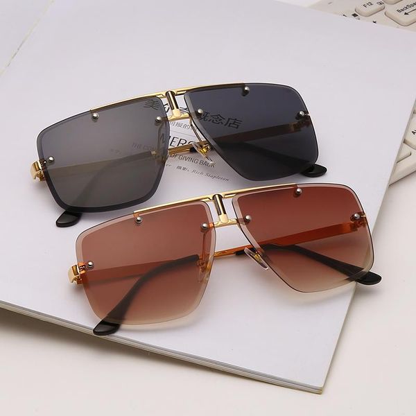 sunglasses fashion rimless square vintage brand design men sun glasses luxury male sunglass uv400 shades gafas de sol hombre, White;black
sunglasses fashion rimless square vintage brand design men sun glasses luxury male sunglass uv400 shades gafas de sol hombre, White;black