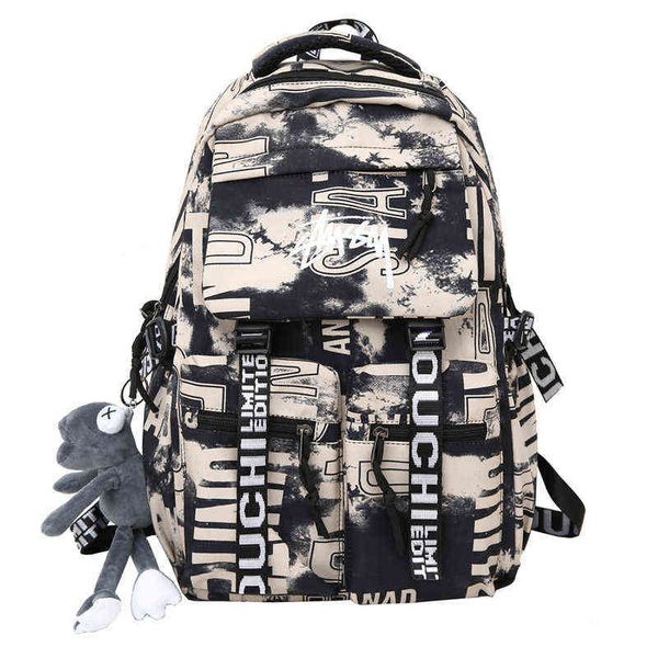 new fashion nylon backpack trend women shoulder daypack lapbag large capacity travel backpack for teenager student schoolbag y1105
new fashion nylon backpack trend women shoulder daypack lapbag large capacity travel backpack for teenager student schoolbag y1105