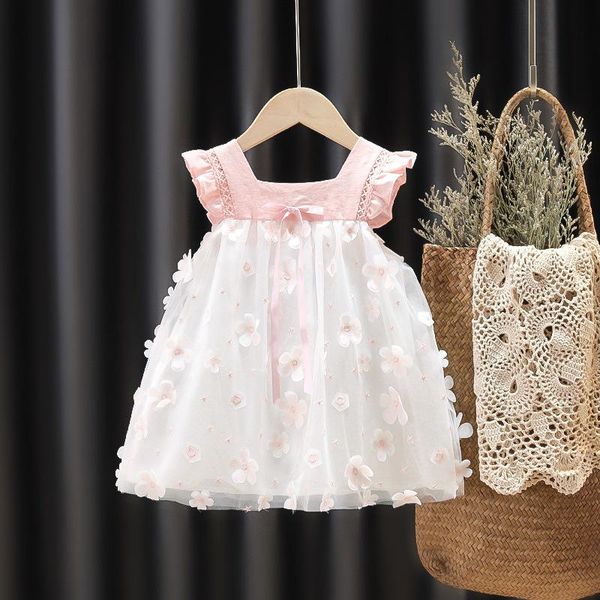 girl's dresses 2021 elegant summer baby girls ball gown dress toddler kids clothing floral sleeveless mesh princess party infant vestid, Red;yellow
girl's dresses 2021 elegant summer baby girls ball gown dress toddler kids clothing floral sleeveless mesh princess party infant vestid, Red;yellow