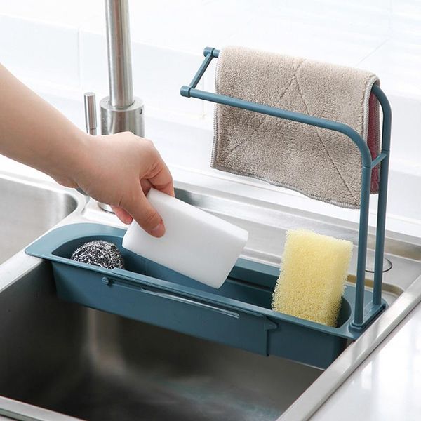 kitchen drainer rack sink storage basket bag faucet holder adjustable bathroom accessories & organization
kitchen drainer rack sink storage basket bag faucet holder adjustable bathroom accessories & organization