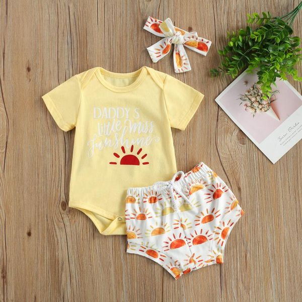 clothing sets summer baby girl 3pcs suit letter print short sleeve jumpsuits + shorts headwear infant kids birthday party toddler outwear, White
clothing sets summer baby girl 3pcs suit letter print short sleeve jumpsuits + shorts headwear infant kids birthday party toddler outwear, White