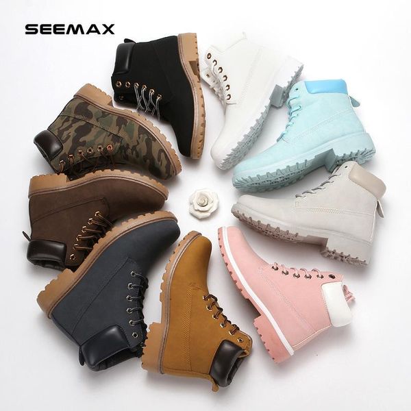 boots autumn and winter british ladies lace up pu leather high-men's shoes plus cashmere casual couple snow, Black
boots autumn and winter british ladies lace up pu leather high-men's shoes plus cashmere casual couple snow, Black