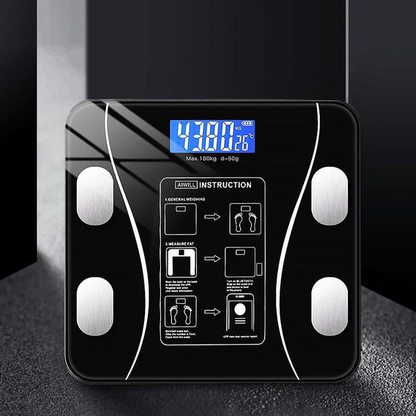 smart scales body fat scale bluetooth electronic weight composition analyzer bathroom bmi fitness health tester
smart scales body fat scale bluetooth electronic weight composition analyzer bathroom bmi fitness health tester