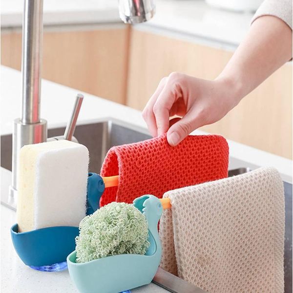 kitchen multifunctional suction cup sink rag rotatable sponge storage rack scouring pad drain & organization
kitchen multifunctional suction cup sink rag rotatable sponge storage rack scouring pad drain & organization