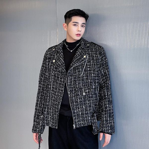men's jackets man men luxury vintage zipper coat celebrities brand woolen motorcycle jacket korean streetwear fashion casual short, Black;brown
men's jackets man men luxury vintage zipper coat celebrities brand woolen motorcycle jacket korean streetwear fashion casual short, Black;brown
