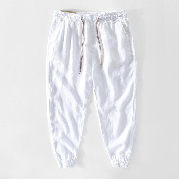 men's pants spring and summer simple literature art linen casual loose comfortable trousers z353, Black
men's pants spring and summer simple literature art linen casual loose comfortable trousers z353, Black