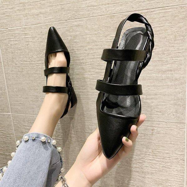 sandals women summer fashion women's 2021pointed pumps female high heels woman shoes, Black
sandals women summer fashion women's 2021pointed pumps female high heels woman shoes, Black