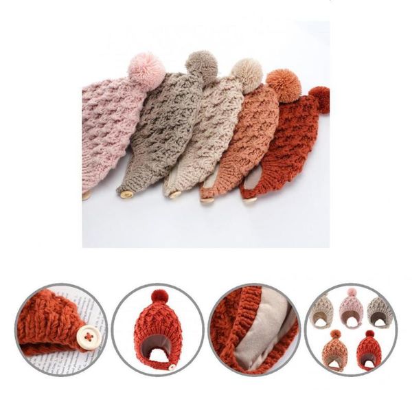 caps & hats autumn winter chic plush ball solid color baby breathable girls beanie knitted for daily wear, Yellow
caps & hats autumn winter chic plush ball solid color baby breathable girls beanie knitted for daily wear, Yellow