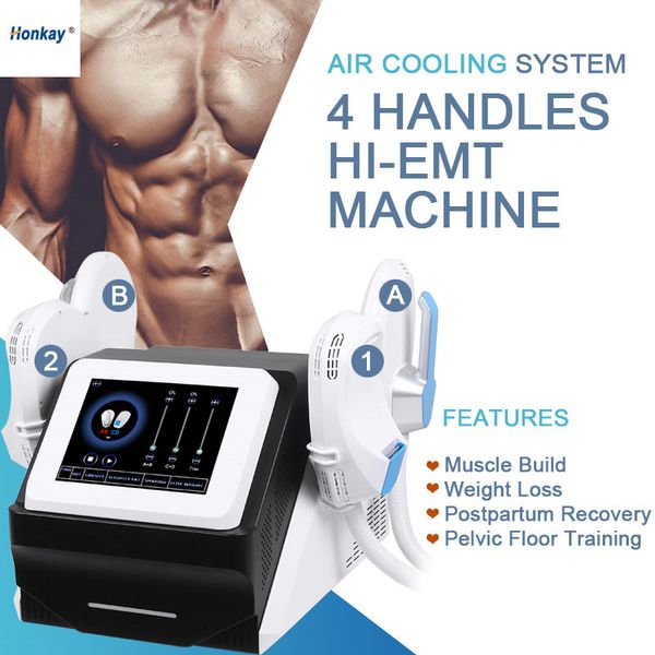 portable 4 handles work together air cooling non-invasive electro magnetic fat removal shape hi-emt ems muscle stimulation body tesla sculpt
portable 4 handles work together air cooling non-invasive electro magnetic fat removal shape hi-emt ems muscle stimulation body tesla sculpt