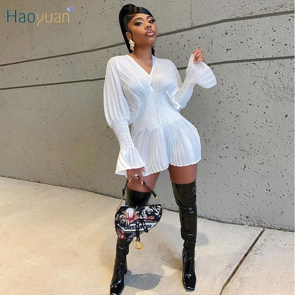 casual dresses haoyuan plus size bodycon corset mini dress long sleeve v-neck fashion streetwear women fall clothing night club, Black;gray
casual dresses haoyuan plus size bodycon corset mini dress long sleeve v-neck fashion streetwear women fall clothing night club, Black;gray