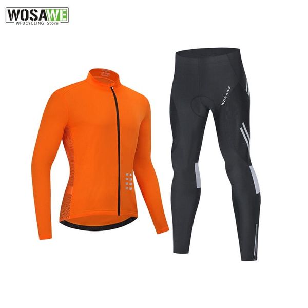 racing sets wosawe long sleeve cycling jersey set get padded pants rpa ciclismo bike clothing mtb bicycle uniform men's clothes, Black;blue
racing sets wosawe long sleeve cycling jersey set get padded pants rpa ciclismo bike clothing mtb bicycle uniform men's clothes, Black;blue