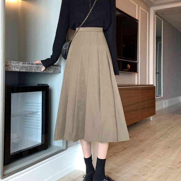 Skirts skirts Autumn Winter Korean Drape Thick All-match Pleated Maxi Zipper A-line Classic Twill Navy Ankle Long S CUJG, Black
Skirts skirts Autumn Winter Korean Drape Thick All-match Pleated Maxi Zipper A-line Classic Twill Navy Ankle Long S CUJG, Black