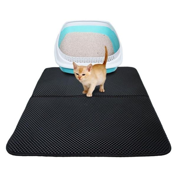 double layer pet cat litter mat trapping pets box bed pads house clean product beds & furniture
double layer pet cat litter mat trapping pets box bed pads house clean product beds & furniture