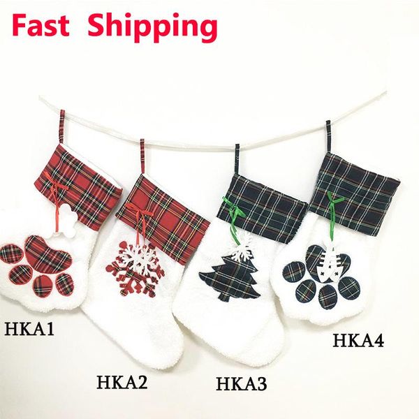 us stock christmas stocking cat dog paw stockings fluffy santa socks snowflake xmas tree decoration festival gift bag
us stock christmas stocking cat dog paw stockings fluffy santa socks snowflake xmas tree decoration festival gift bag