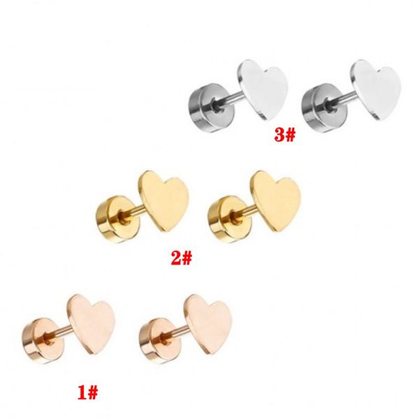 new stainless steel fashion t-stud jewelry heart-shaped pendant earrings for women's party gifts wholesale, Golden;silver
new stainless steel fashion t-stud jewelry heart-shaped pendant earrings for women's party gifts wholesale, Golden;silver