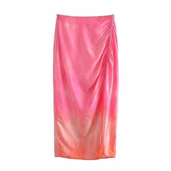skirts women fashion elegant colors pleated midi skirt vintage elastic waist side zipper slit liner female chic mujer, Black
skirts women fashion elegant colors pleated midi skirt vintage elastic waist side zipper slit liner female chic mujer, Black