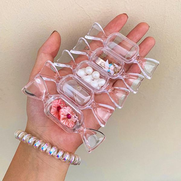 jewelry pouches, bags transparent candy storage box cute travel portable mini boxes and packaging earrings ring trinket, Pink;blue
jewelry pouches, bags transparent candy storage box cute travel portable mini boxes and packaging earrings ring trinket, Pink;blue