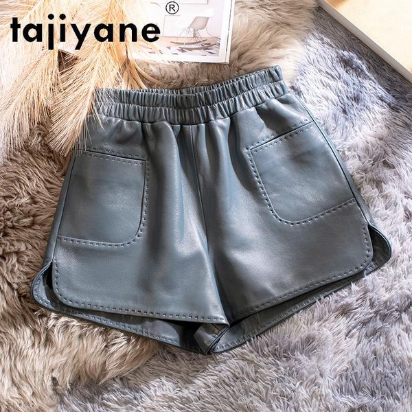 women's shorts women for genuine leather female real sheepskin high waist trousers woman cloth spodenki damskie tn2315, White;black
women's shorts women for genuine leather female real sheepskin high waist trousers woman cloth spodenki damskie tn2315, White;black