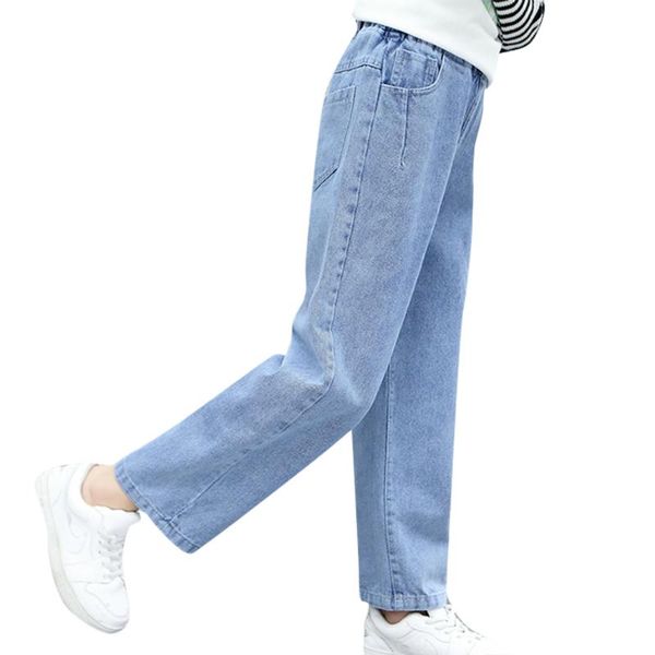 jeans girl solid color children's for girls spring autumn children casual style clothes, Blue
jeans girl solid color children's for girls spring autumn children casual style clothes, Blue