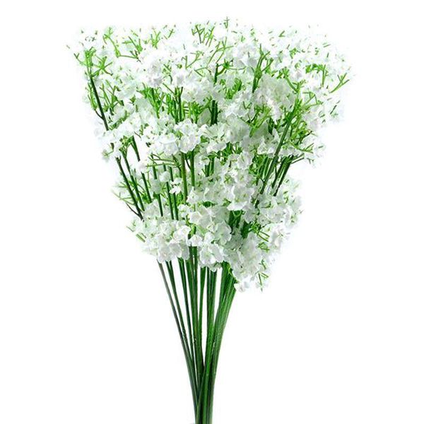 decorative flowers & wreaths 12 stems artificial white gypsophila silk flower bunch baby's breath
decorative flowers & wreaths 12 stems artificial white gypsophila silk flower bunch baby's breath