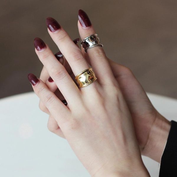 cluster rings silver 925 ring gold plated fashion for women punk size adjustable on fingers jewelry gift girls, Golden;silver
cluster rings silver 925 ring gold plated fashion for women punk size adjustable on fingers jewelry gift girls, Golden;silver