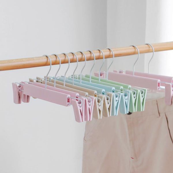 hangers & racks pure color seamless household pants rack clip hanger trousers skirt clothes non-slip belt storage
hangers & racks pure color seamless household pants rack clip hanger trousers skirt clothes non-slip belt storage