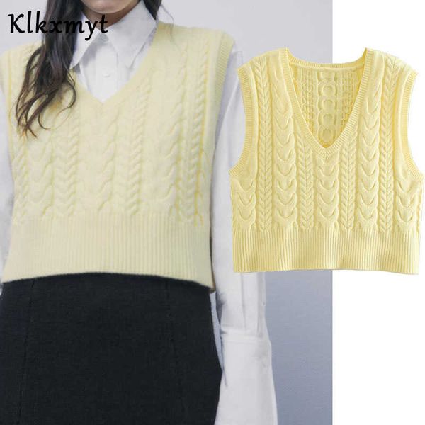 klkxmyt za vest sweater women fashion eight-strand knitted waistcoat vintage v neck female chic 210527, Black;white
klkxmyt za vest sweater women fashion eight-strand knitted waistcoat vintage v neck female chic 210527, Black;white