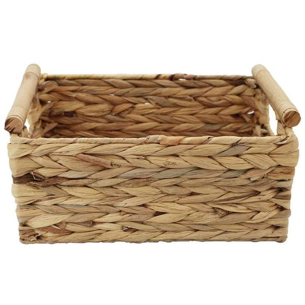 storage basket made by water hyacinth with wood handles, arts and crafts. (middle) baskets
storage basket made by water hyacinth with wood handles, arts and crafts. (middle) baskets