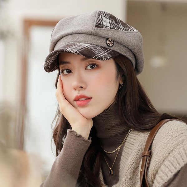 beanies autumn winter hat for women fashion plaid octagonal hats sboy cap ladies casual warm beret painter caps
beanies autumn winter hat for women fashion plaid octagonal hats sboy cap ladies casual warm beret painter caps