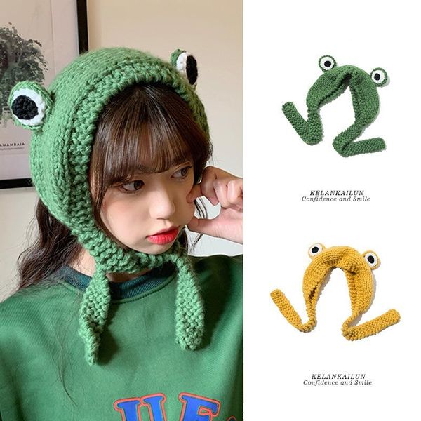 beanies fashion frog hat knitted winter solid hip-hop skullies cap costume accessory gifts warm bonnet
beanies fashion frog hat knitted winter solid hip-hop skullies cap costume accessory gifts warm bonnet