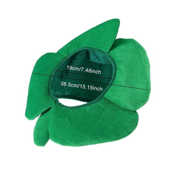party hats st. patrick's day four leaf clover hat shamrock velvet carnival cap-st. decorations
party hats st. patrick's day four leaf clover hat shamrock velvet carnival cap-st. decorations