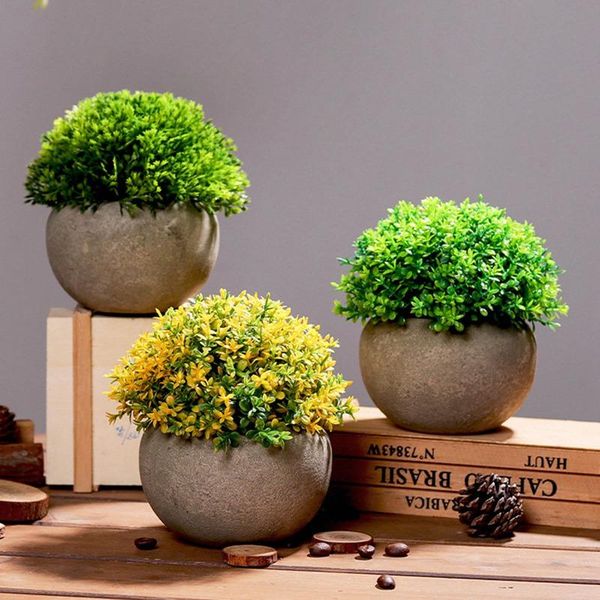 decorative flowers & wreaths simulation potted fresh home decoration plastic rural grass ball fake bonsai for living room wedding party
decorative flowers & wreaths simulation potted fresh home decoration plastic rural grass ball fake bonsai for living room wedding party