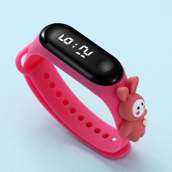 fashion bracelet waterproof watch multicolor rubber led display cartoon rabbit heart sports casual new gril boy bracelets touch screen wrist, Slivery;brown
fashion bracelet waterproof watch multicolor rubber led display cartoon rabbit heart sports casual new gril boy bracelets touch screen wrist, Slivery;brown
