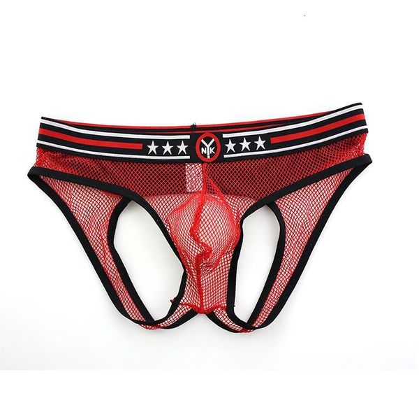 men's underwear low waist briefs transparent quick drying leakage pp hollow, Black;white
men's underwear low waist briefs transparent quick drying leakage pp hollow, Black;white