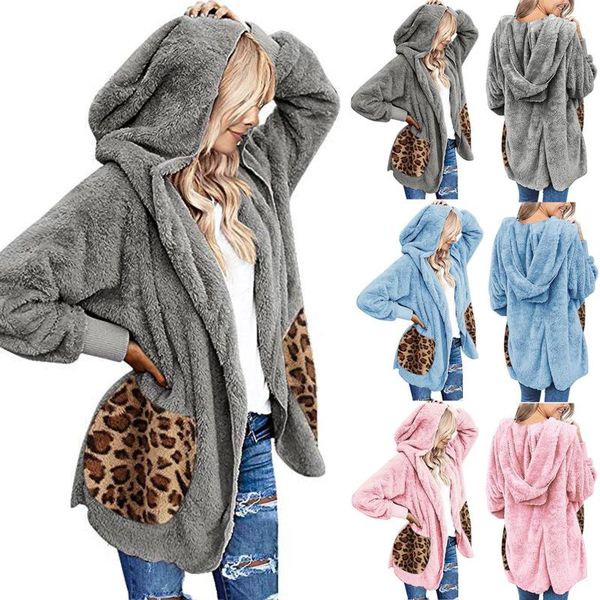 women's jackets leopard jacket faux fur pocket fuzzy warm winter oversized outwear long coat vintage luxury plus size ropa mujer, Black;brown
women's jackets leopard jacket faux fur pocket fuzzy warm winter oversized outwear long coat vintage luxury plus size ropa mujer, Black;brown