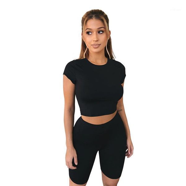 two piece dress 2021 style women suit o neck solid 2 pieces crop and shorts set female outfits for, White
two piece dress 2021 style women suit o neck solid 2 pieces crop and shorts set female outfits for, White