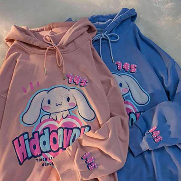 women's hoodies & sweatshirts chique coelho bordado rosa kawaii hoodies outono hip hop camisolas roupas adolescentes manga longa goth y, Black
women's hoodies & sweatshirts chique coelho bordado rosa kawaii hoodies outono hip hop camisolas roupas adolescentes manga longa goth y, Black