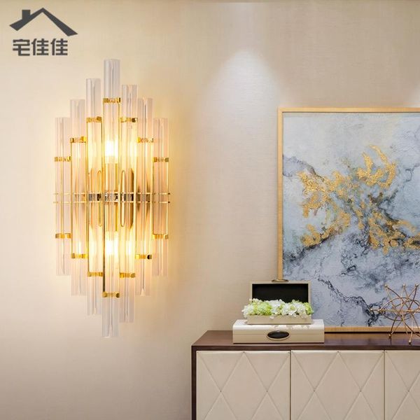 wall lamp modern light luxury crystal creative personality simple nordic living room background bedroom bedside
wall lamp modern light luxury crystal creative personality simple nordic living room background bedroom bedside