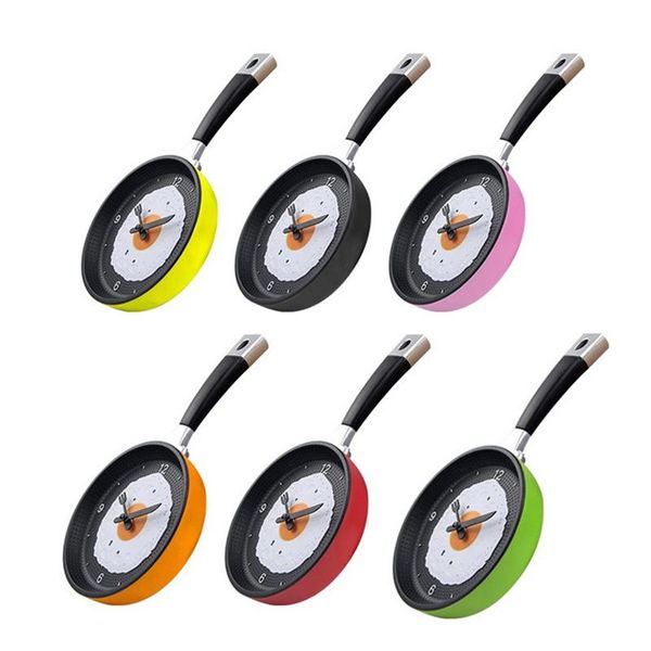 wall clocks 6 colors frying pan clock knife fork pointer hanging watch for home kitchen decor with fried egg
wall clocks 6 colors frying pan clock knife fork pointer hanging watch for home kitchen decor with fried egg