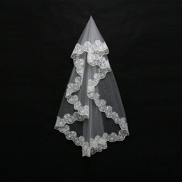bridal veils 2021 mariage one layer lace edge white ivory catherdal wedding veil long accessorie, Black
bridal veils 2021 mariage one layer lace edge white ivory catherdal wedding veil long accessorie, Black
