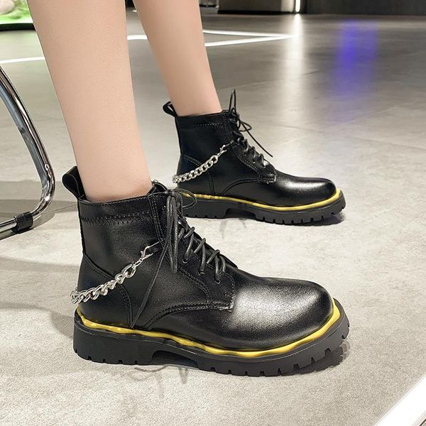 boots 2021 fashion leather women lace up platform ankle lasdies brand shoes plus size 35-40 femmes ytmtloy botines de mujer, Black
boots 2021 fashion leather women lace up platform ankle lasdies brand shoes plus size 35-40 femmes ytmtloy botines de mujer, Black