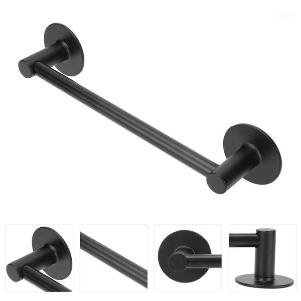towel racks 1pc bathroom wall-mounted non-perforating bath rack dishcloth1