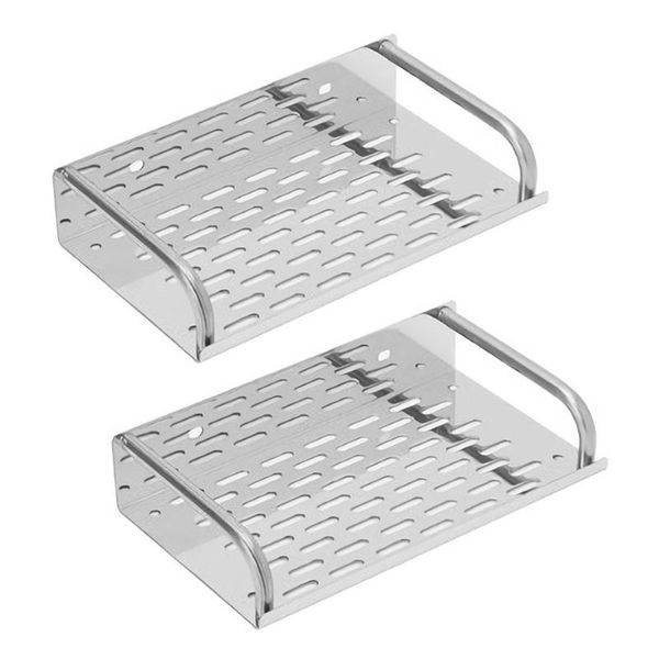 stainless steel kitchen bathroom shelf wall-mounted storage rack single layer 20cm shelves 
stainless steel kitchen bathroom shelf wall-mounted storage rack single layer 20cm shelves