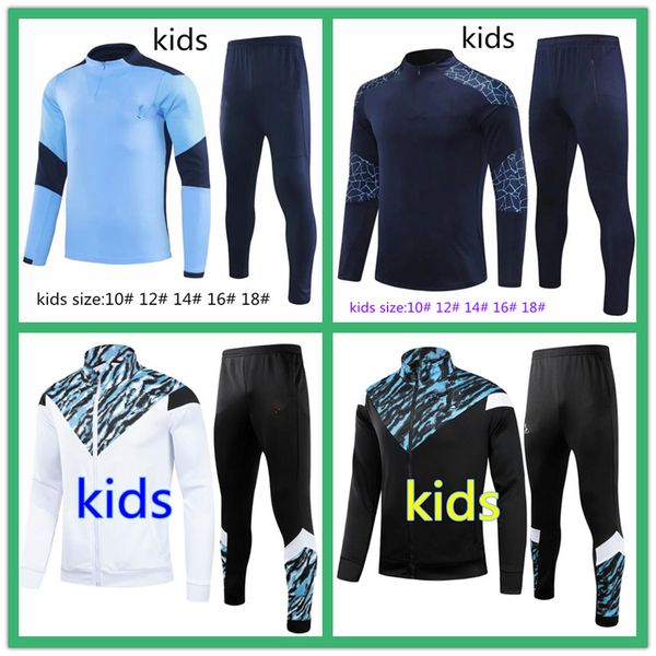 20 21 man city kids training suit survetement marseille football tracksuit sweater 2021 kun aguero mahrez boys soccer jacket jogging chandal, Black
20 21 man city kids training suit survetement marseille football tracksuit sweater 2021 kun aguero mahrez boys soccer jacket jogging chandal, Black